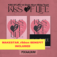[K-POP] (Makestar_ribbon) KISS OF LIFE 1ST SINGLE ALBUM - Midas Touch (POCA Ver.)