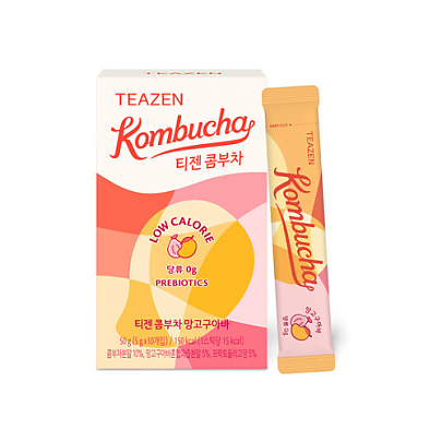 [TEAZEN] Kombucha Mango Guava (10 Sticks)