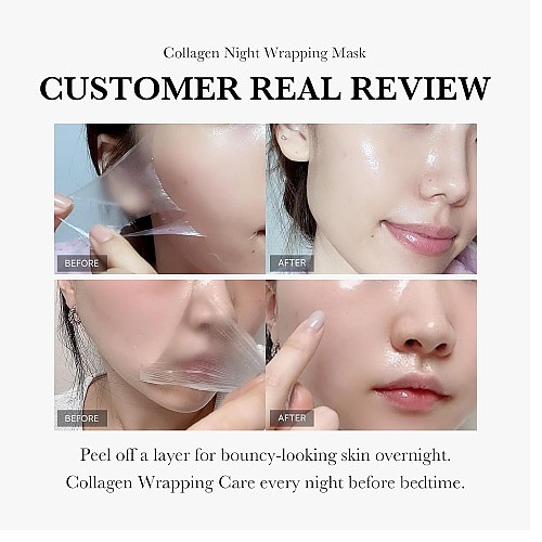 [MEDICUBE] ★1+1★  Collagen Night Wrapping Mask 75ml