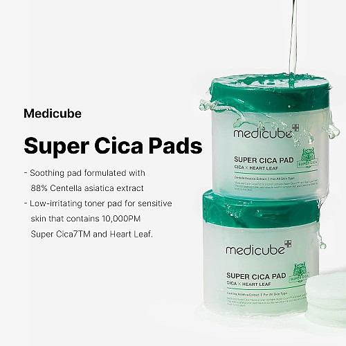 [MEDICUBE] Super Cica Toner Pad (70ea)