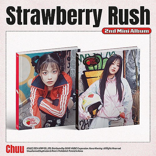 [K-POP] CHUU 2ND MINI ALBUM - Strawberry Rush (Random Ver.)