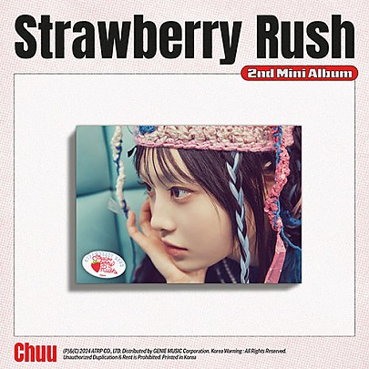 [K-POP] CHUU 2ND MINI ALBUM - Strawberry Rush (STAYG Ver.)