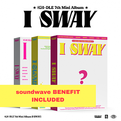 [K-POP] (Soundwave pob) (G)I-DLE 7TH MINI ALBUM - I SWAY (Random Ver.)