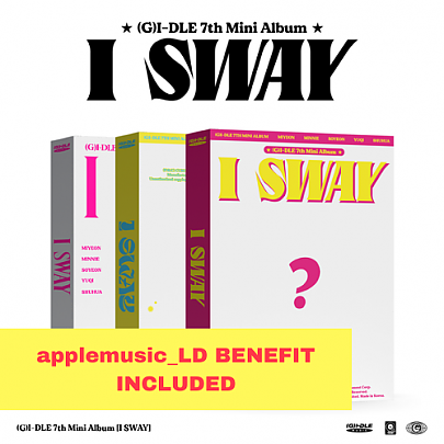 [K-POP] (Applemusic lucky draw) (G)I-DLE 7TH MINI ALBUM - I SWAY (Random Ver.)