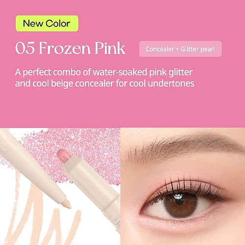 [Peripera] Sugar Twinkle Duo Eye Stick (6 colors)