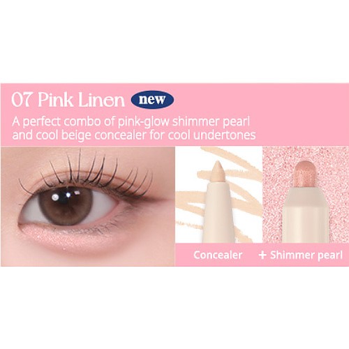 [Peripera] Sugar Twinkle Duo Eye Stick (6 colors)