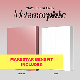 [K-POP] (Makestar_butterfly ver. pob) STAYC 1ST FULL ALBUM - Metamorphic (Random Ver.)