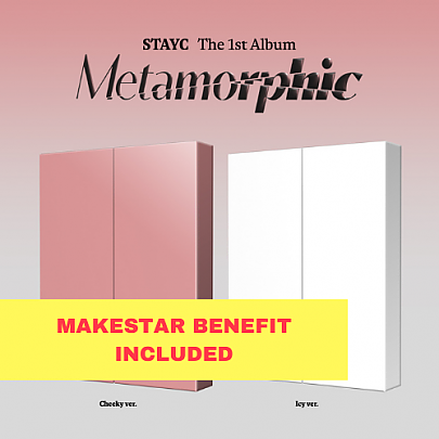 [K-POP] (Makestar_butterfly ver. pob) STAYC 1ST FULL ALBUM - Metamorphic (Random Ver.)