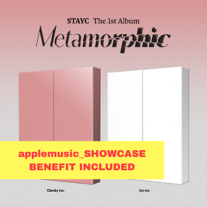 [K-POP] (Applemusic_showcase pob) STAYC 1ST FULL ALBUM - Metamorphic (Random Ver.)