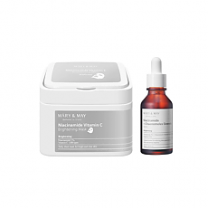 [Mary&May] *TIMEDEAL*  Niacinamide Serum & Mask Set