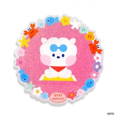 [K-POP] BTS - BT21 ACRYLIC COASTER SUMMER SKY RJ