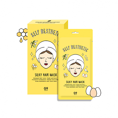 [G9SKIN] Self Aesthetic Silky Hair Mask 5P