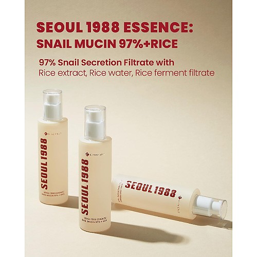 [KSECRET] Essence : Snail Mucin 97% + Rice 100ml