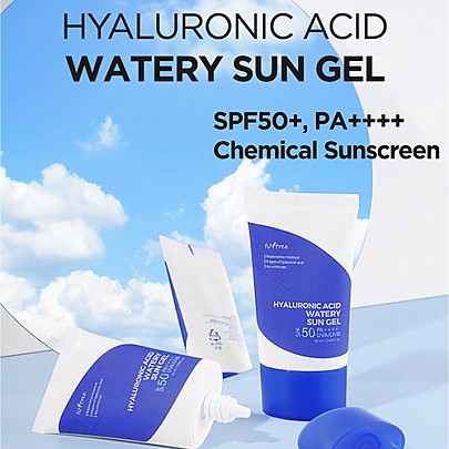 [Isntree] Hyaluronic Acid Watery Sun Gel 50ml (2ea)