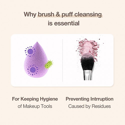 [Studio17] Brush & Puff Cleanser