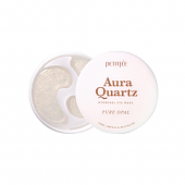 [PETITFEE] Aura Quartz Hydrogel Eye Mask – Pure Opal (40pcs)