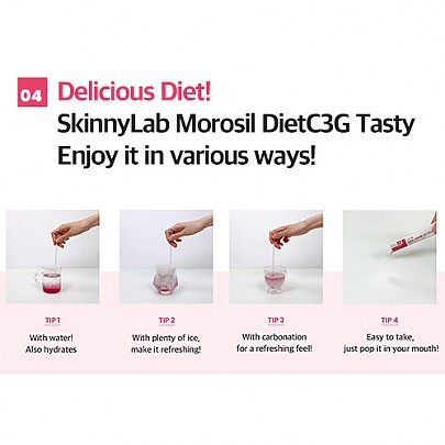 [skinny lab] Morosil Diet C3G Tasty (14 sachet / 2 weeks supply)