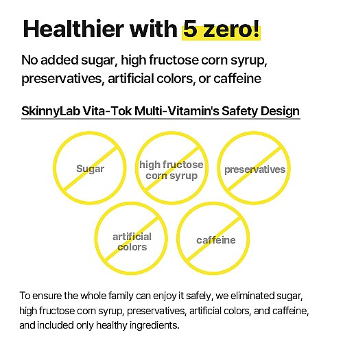 [skinny lab] Vita-Tok Multi-Vitamin (7ea / 1 Week Supply)