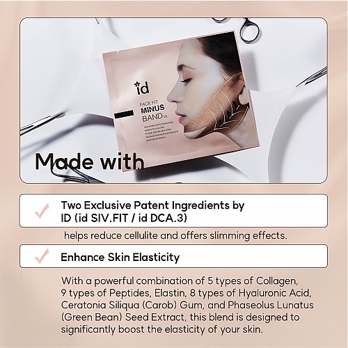 [ID Placosmetics] ★1+1★  Face Fit Minus Band V2 (4ea)