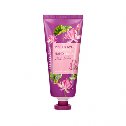 [Farmstay] Pink Flower Blooming Hand Cream Pink Lotus 100ml