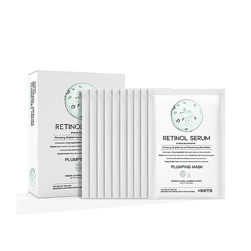 [OOTD Beauty] Retinol Serum Plumping Mask (10ea)