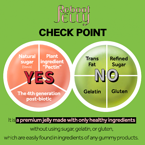 [Reboot] Probiotic Gummies Reboot Jelly 27g 1ea