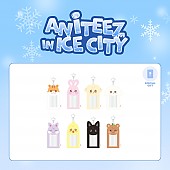 [K-POP] ATEEZ OFFICIAL MD - ANITEEZ IN ICE CITY (PLUSH PHOTOCARD HOLDER KEYRING)