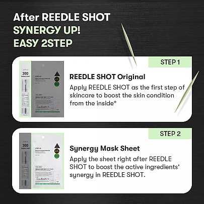 [VT Cosmetics] Reedle Shot 300 2-Step Mask (1ea)