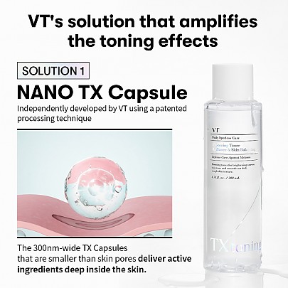 [VT Cosmetics] TX-Toning Toner 200ml