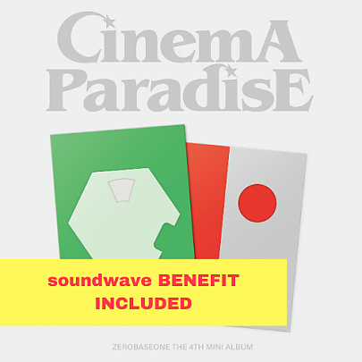 [K-POP] (soundwave) ZEROBASEONE 4TH MINI ALBUM - CINEMA PARADISE (Random Ver.)