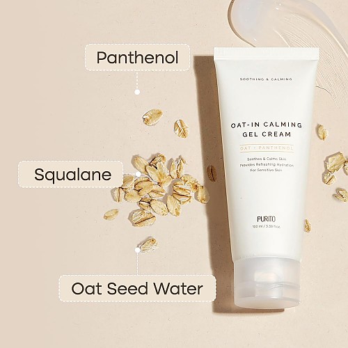 [Purito Seoul] ★1+1★  Oat-in Calming Gel Cream 100ml