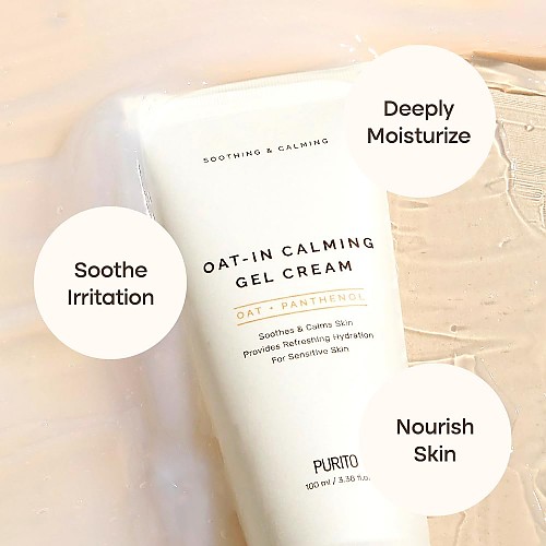 [Purito Seoul] ★1+1★  Oat-in Calming Gel Cream 100ml