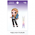 [K-POP] LE SSERAFIM X OVERWATCH 2 Special Collection - Hologram Sticker SD (HUH YUNJIN Ver.)