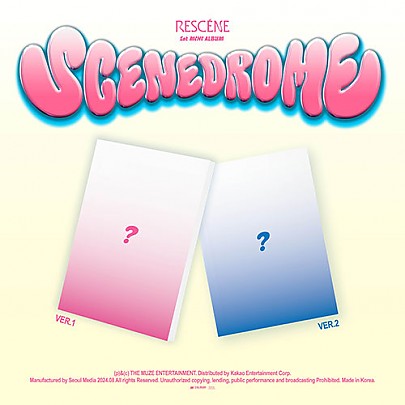 [K-POP] RESCENE 1ST MINI ALBUM - SCENEDROME (Random Ver.)