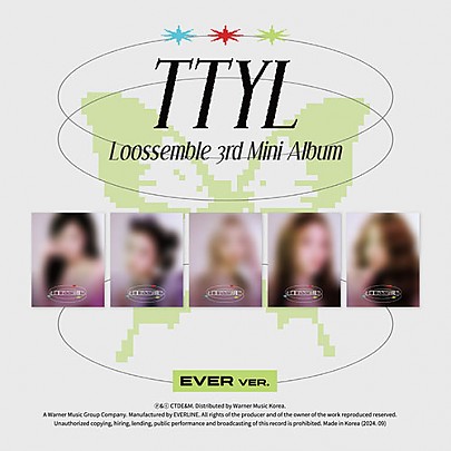 [K-POP] Loossemble 3RD MINI ALBUM - TTYL (EVER MUSIC ALBUM Ver.) (Random Ver.)