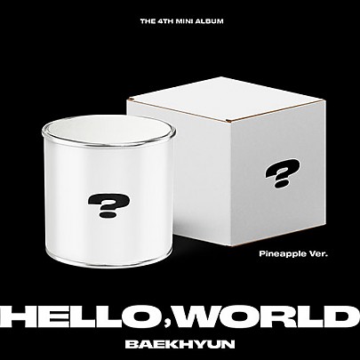 [K-POP] BAEKHYUN 4TH MINI ALBUM - Hello, World (Pineapple Ver.)