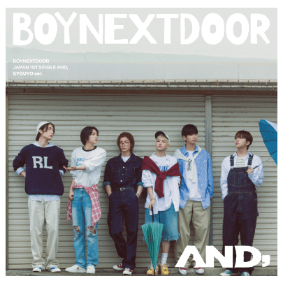 [K-POP] BOYNEXTDOOR JAPAN 1ST SINGLE ALBUM - AND, (STANDARD)