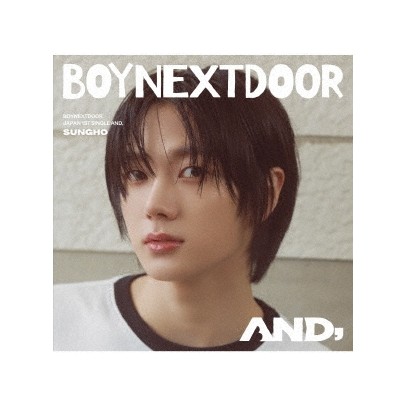 [K-POP] BOYNEXTDOOR JAPAN 1ST SINGLE ALBUM - AND, (SUNGHO ver.)