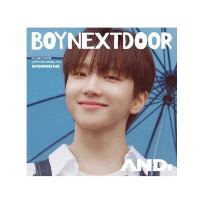 [K-POP] BOYNEXTDOOR JAPAN 1ST SINGLE ALBUM - AND, (WOONHAK ver.)