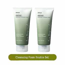 [Anua] Cleansing Foam Double Set