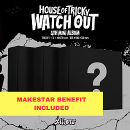 [K-POP] (makestar) xikers 4TH MINI ALBUM - HOUSE OF TRICKY : WATCH OUT (Random Ver.)