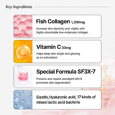 [BB LAB] ★1+1★  Intensive Low Molecular Collagen S 2g*30sticks