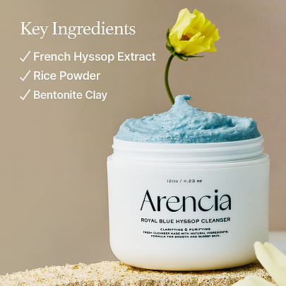 [ARENCIA] Blue Hyssop Cleanser 120g