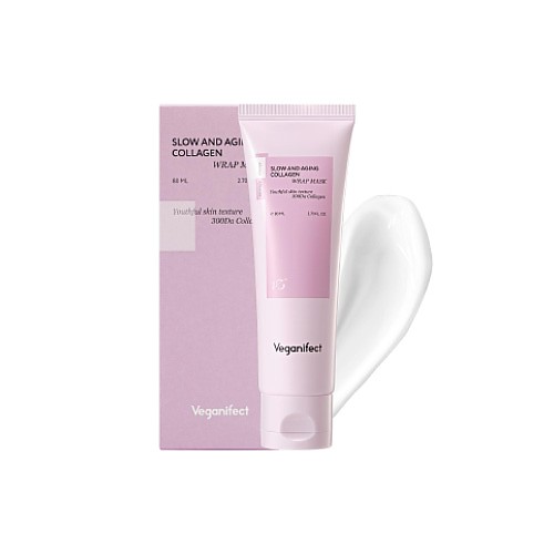 [Veganifect] Slow And Aging Collagen Wrap Mask 80ml