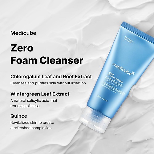 [MEDICUBE] Zero Foam Cleanser 120g