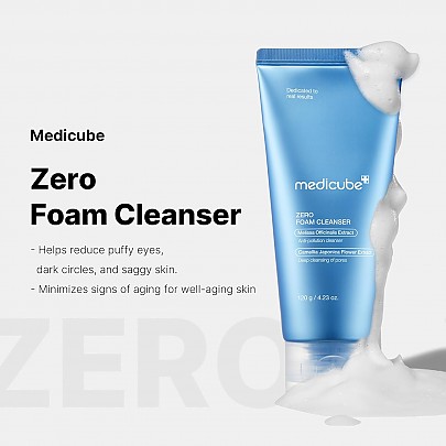 [MEDICUBE] Zero Foam Cleanser 120g