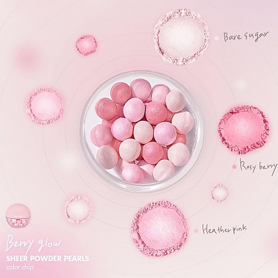 [rom&nd] Sheer Powder Pearls (2 Colors)