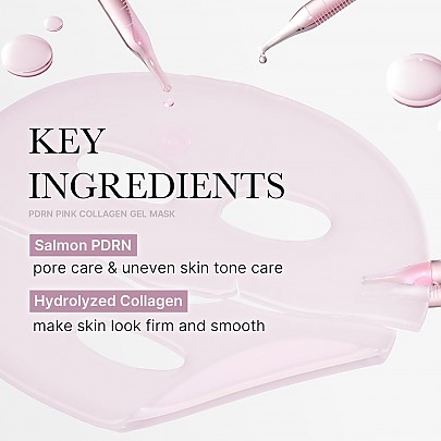 [MEDICUBE] ★1+1★  PDRN Pink Collagen Gel Mask (1ea)