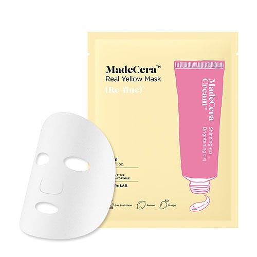 [SKINRx LAB] MadeCera Real Mask (#Yellow)