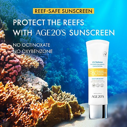 [AGE20'S] *TIMEDEAL*  UV Defense Hydro Calming Sunscreen 50ml